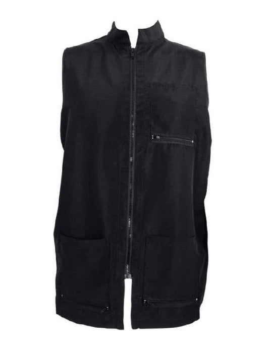 Vincent China Collar Vest Black XS-S (VT2350)