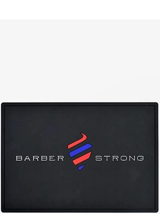 Barber Strong Station Mat Barber Strong Mat BLACK