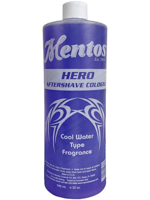 Mentos AfterShave Mentos Hero After Shave Cologne Cool Water 32oz