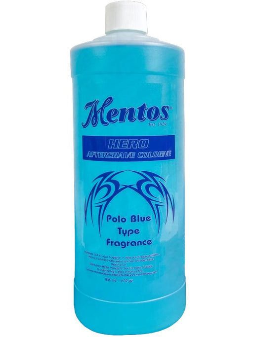 Mentos AfterShave Mentos Hero After Shave Cologne Polo Blue 32oz