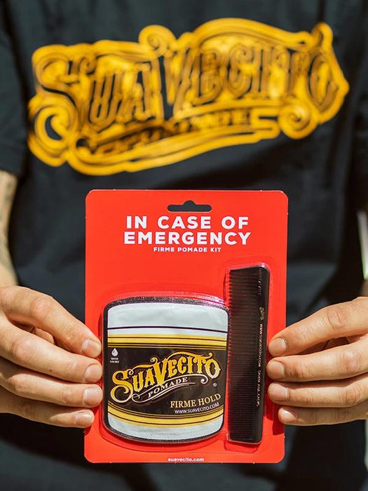 Suavecito Hair Pomade Suavecito In Case of Emergency Firme Kit