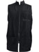 Vincent-Yanaki Barber Vest Vincent China Collar Vest Black 3XL-4XL (VT2353)