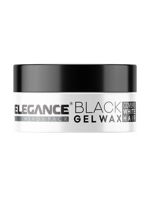 Elegance Hair Styling Wax Plus Black Color 140 gr