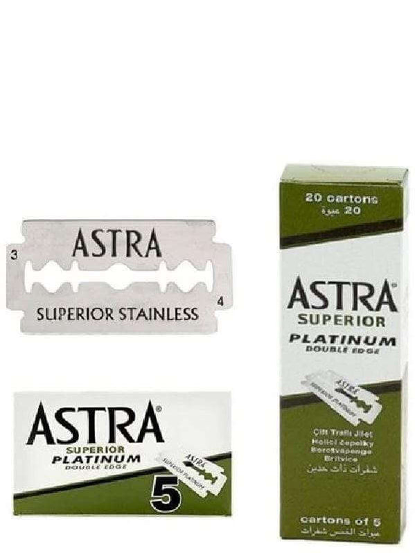 Astra Double Edge Razor Blades (Green) Precision and Comfort — Vip