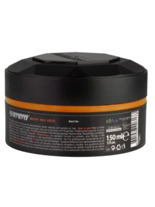 Gummy Styling Wax Bright Finish Glanz 5oz