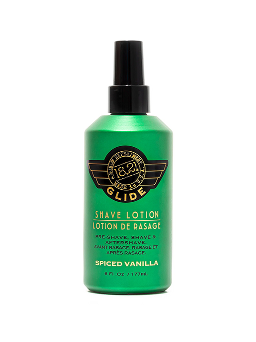 18.21 man made glide shave lotion 6oz spiced vanilla