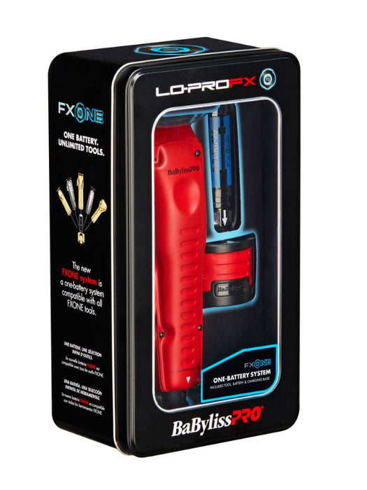 BaBylissPRO Lo-ProFX FXONE High Performance Clipper Matte Red
