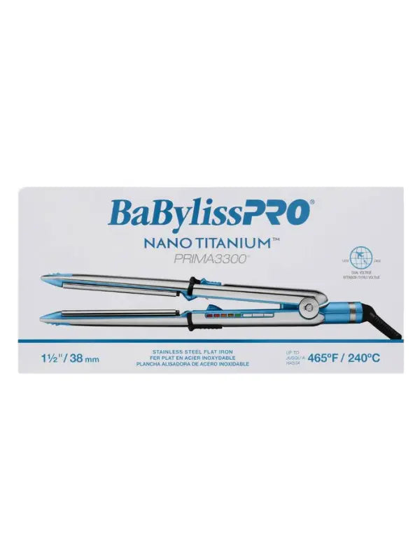 babylisspro nano titanium steel styling iron