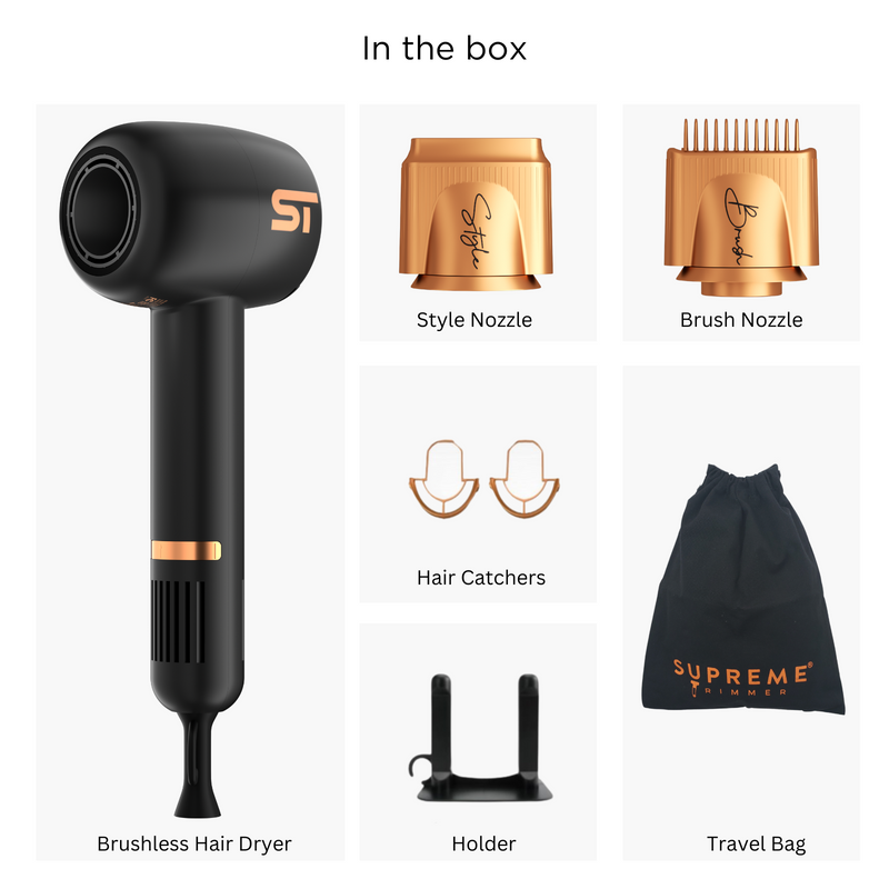 Supreme Trimmer Supreme Tools Hair Dryer Kit