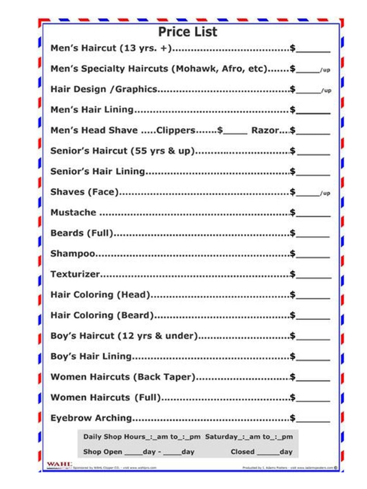 I Adams Barber Shop Posters