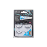 Ardell Deluxe Pack of false eyelashes with adhesive in packaging
