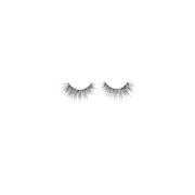 Pair of false eyelashes on a white background