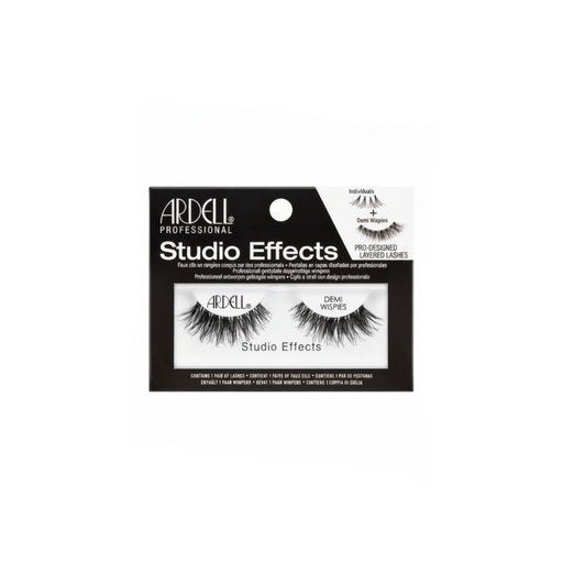 Ardell Studio Effects Demi Wispies false eyelashes packaging on a white background