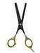 Kashi Thinning Shear Black & Gold 6" #BG-6336T