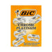 BIC Chrome Platinum Double Edge Razor Blades - 100 Ct (20x5)