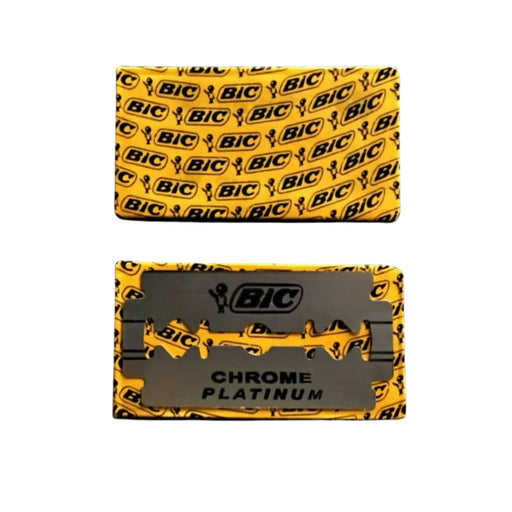 BIC Chrome Platinum Double Edge Razor Blades - 100 Ct (20x5)
