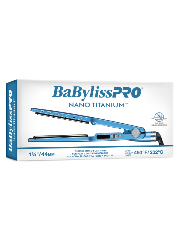 BaBylissPRO Nano Titanium Ionic Straightener - 1 3/4" #BNT4094TUC