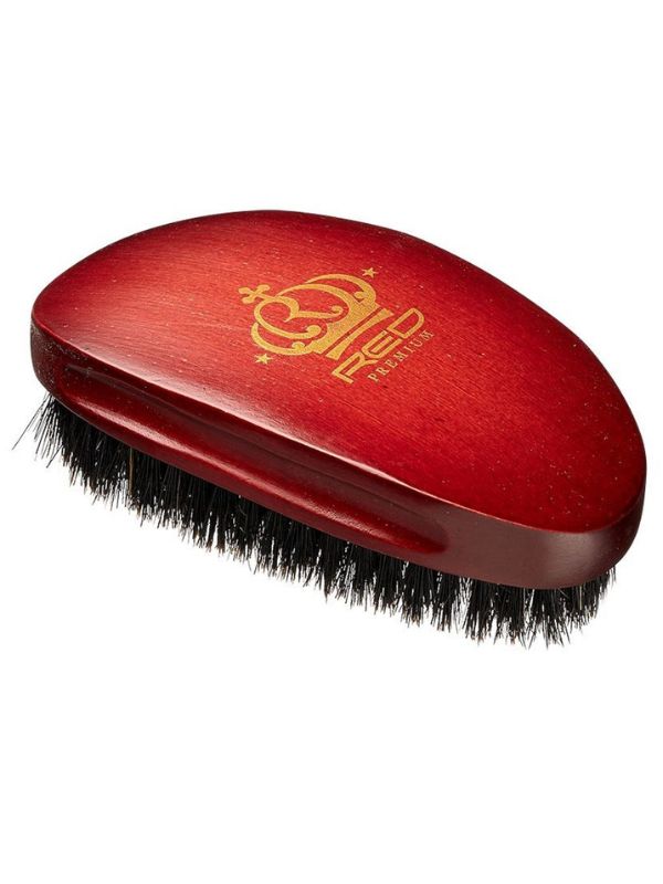 RED by KISS 360 Power Wave Palm Cepillo de cerdas suaves de jabalí #BR17