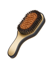 Red Premium Club Brush Curve Mixed 2 in 1 Medium & Hard "Gold Metallic" #BR09