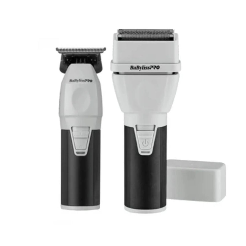BaBylissPRO Cordless Trimmer Double Foil Shaver Value Set FXCLCPK2