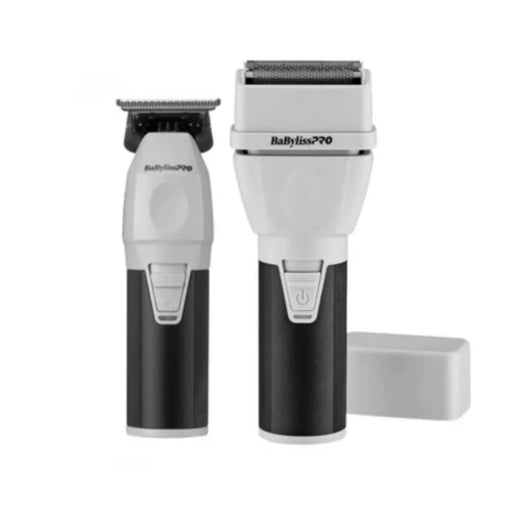 BaBylissPRO Cordless Trimmer Double Foil Shaver Value Set FXCLCPK2