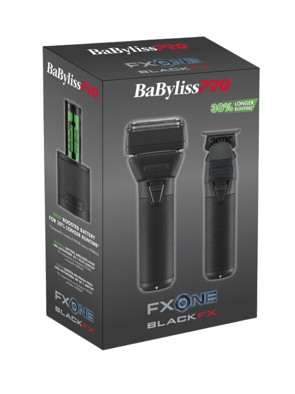 BaBylissPRO FXONE BLACKFX Shaver & Trimmer Prepack | FX1FSTMBPK BaBylissPRO FXONE BLACKFX Shaver & Trimmer Prepack | FX1FSTMBPK