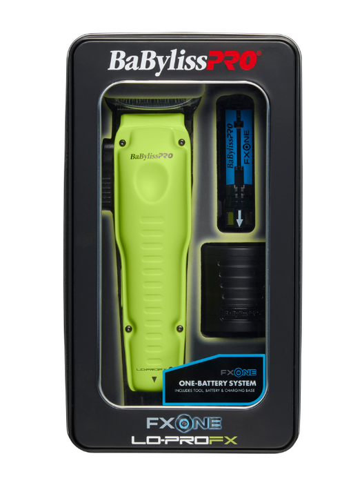 BaBylissPRO LoPRO FX One バリカン BabylissPro Lo-Pro Neon Yellow FXONE High-Performance Tools