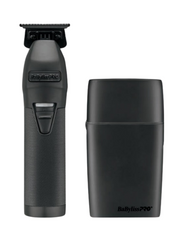 BaBylissPRO LimitedFX Matte Black Trimmer and Double-Foil Shaver BaBylissPRO LimitedFX Matte Black Trimmer and Double-Foil Shaver