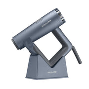 BaBylissPRO Airsquared hair dryer with stand on a white background