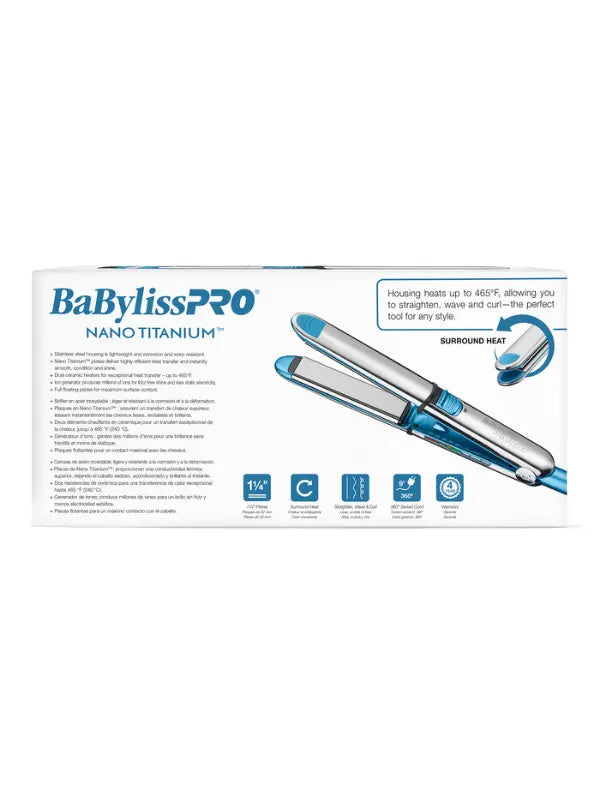 BaBylissPRO Nano Titanium Prima3000 1 1/4