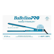 BaBylissPRO Nano Titanium hair straightener on a white background