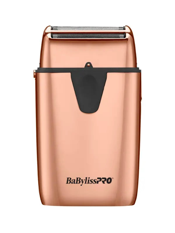 BaBylissPRO UV Rose Gold DoubleFoil Shaver Better Hygiene for Shaving
