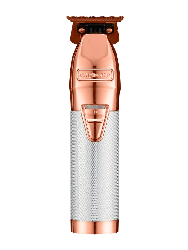 BabylissPRO LimitedFX Rose Gold Trimmer & Double Foil Shaver Set