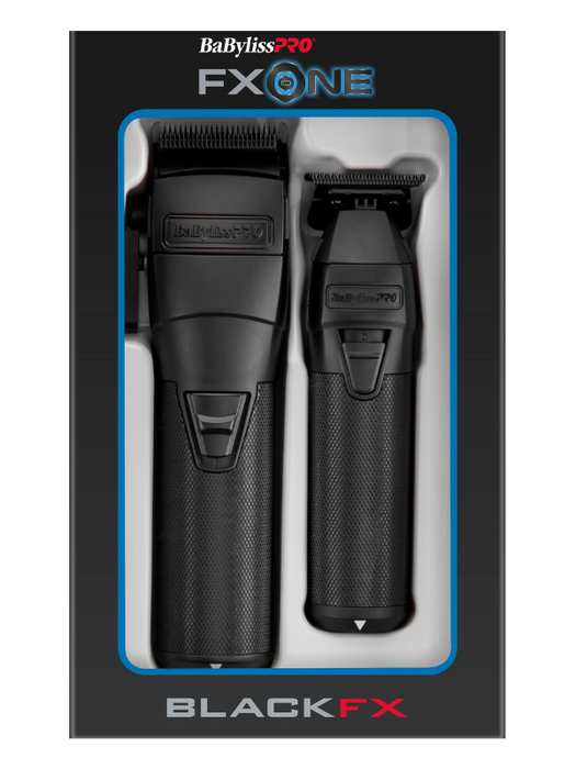 BaBylissPRO FXONE BLACKFX Clipper Trimmer Prepack Tools Only
