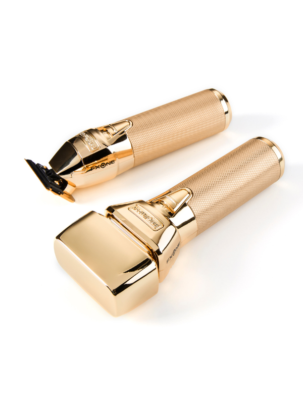 BabylissPRO FXONE GoldFX Trimmer + Foil Shaver - Professional Grooming