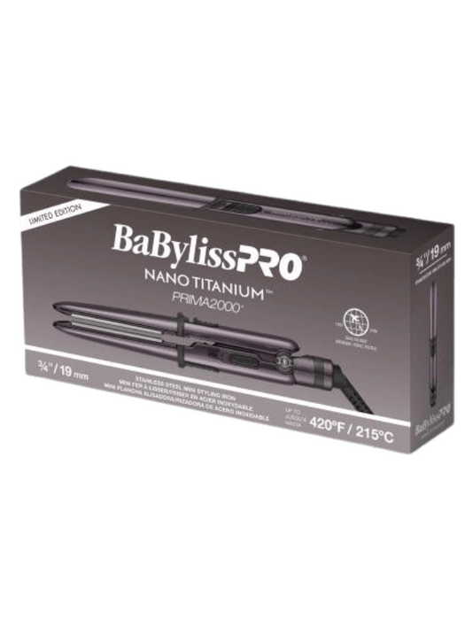 Babyliss pro nano titanium mini straightening iron online