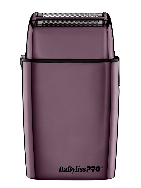 BaBylissPRO FOILFX02 Purple Cordless Metal Double-Foil Shaver