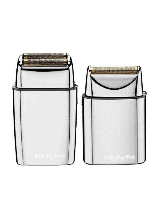 BaBylissPRO Silver Double & Single Foil Shaver Duo