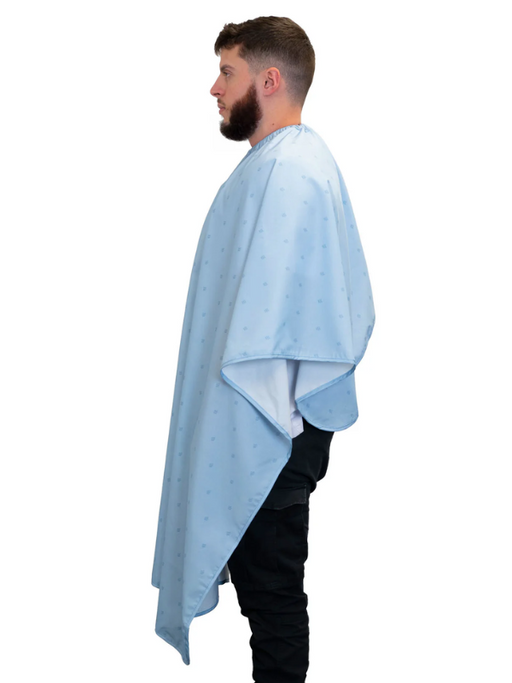Barber Strong Cutting Cape - Shield Arctic Blue