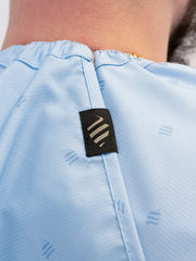 Barber Strong Cutting Cape - Shield Arctic Blue