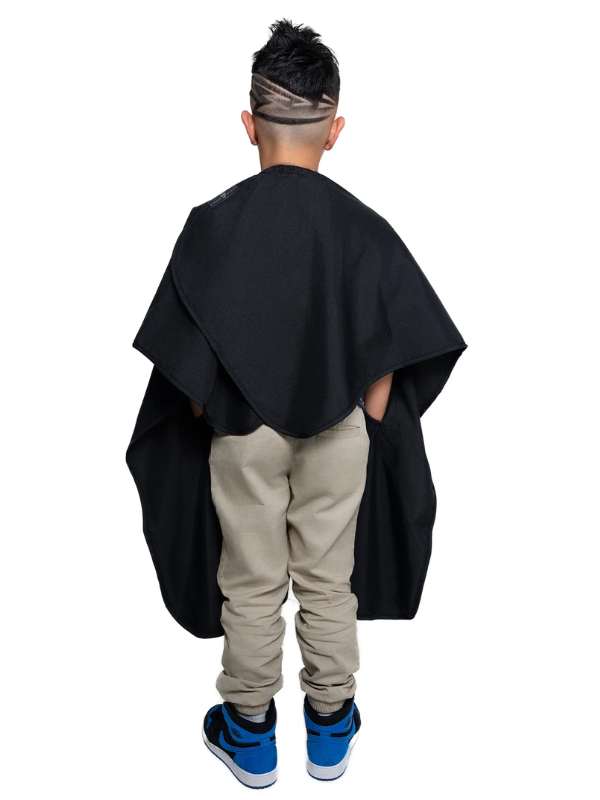 Barber Strong Junior Hands Free Barber Cape for Kids back