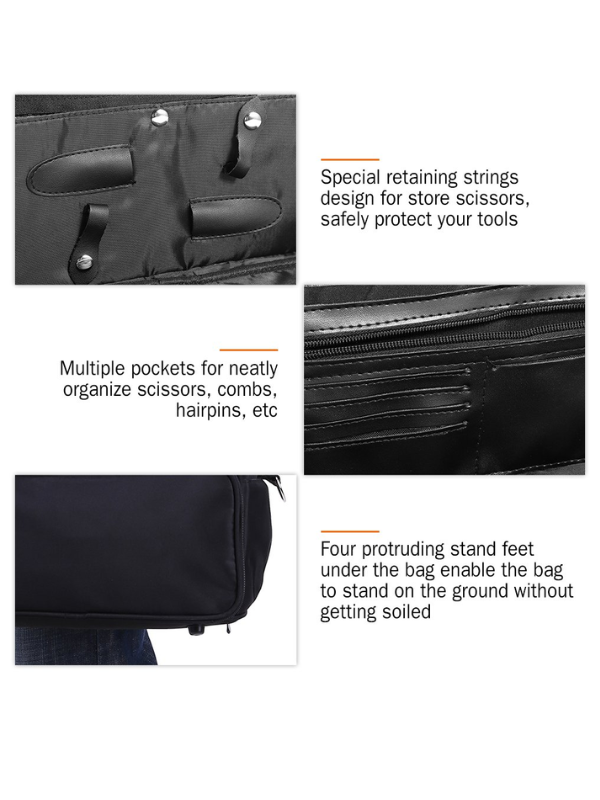 Barber Hand Bag "Black"