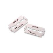 Bic Astor Stainless Steel Double Edge Safety Razor Blades - 100 Ct (20x5)