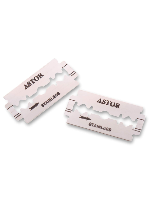 Bic Astor Stainless Steel Double Edge Safety Razor Blades - 100 Ct (20x5)