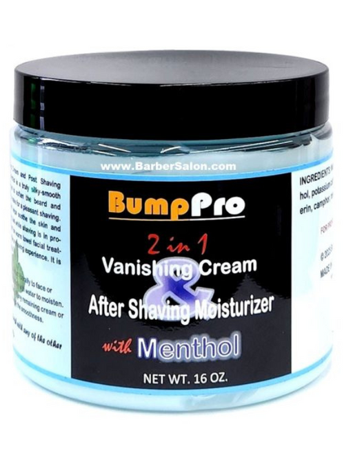 BumpPro-2 in 1 vanishing cream menthol