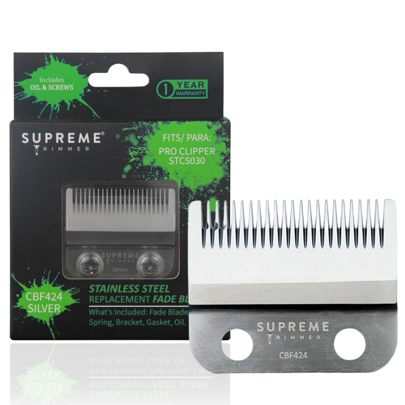 Supreme Trimmer Pro Clipper Fade Blade #CBF424