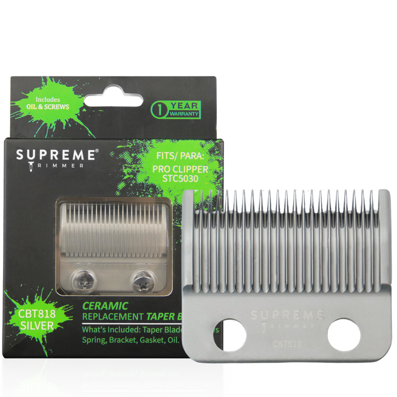 Supreme Trimmer Pro Clipper Taper Blade #CBT818