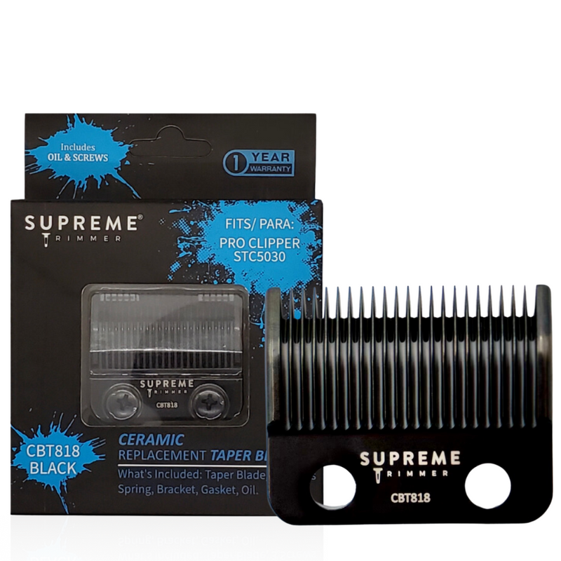 Supreme Trimmer Pro Clipper Taper Blade #CBT818