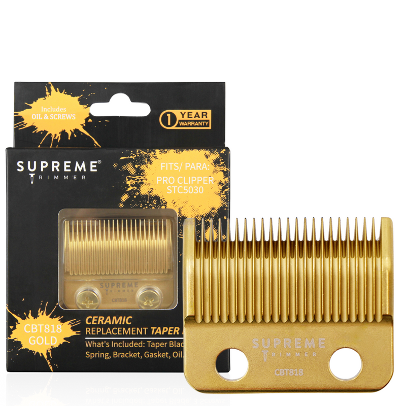 Supreme Trimmer Pro Clipper Taper Blade #CBT818
