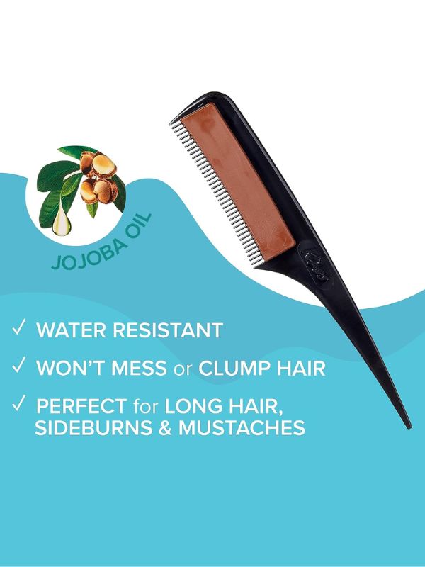 RED by KISS Quick Cover Root Touch Up Comb Brown #CGC02